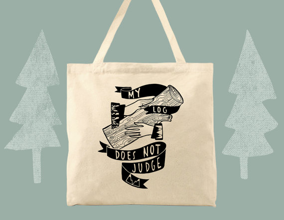 Tote Bag di BunnyDee su Etsy